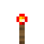 Spruce Log Redstone Torch