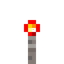 Dead Tube Coral Block Redstone Torch