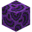 Waved Purple Glazed Terracotta