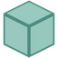Cyan Clear Crystalix Glass