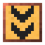 Warning Sign - Double Arrow Down