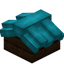 Light Blue Top Roof Block (Dark Oak)