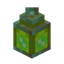Lime Weathered Copper Lantern