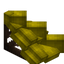 Yellow Longer Roof (Framed)