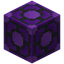 Purple Glazed Terracotta Pillar Top