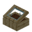 Brown Palm Display Case