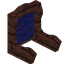 Blue Cika Fancy Seat Back