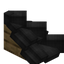 Black Longer Roof (Oak)
