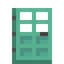 Oxidized Copper Door