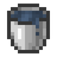 Molten Blue Steel Bucket