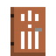 Beach Acacia Door