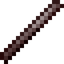 Long Red Steel Rod