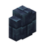 Cut Asurine Brick Wall