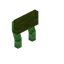 Green Green Bioshroom Raised Seat Back