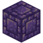 Tiny Brick Bordered Amethyst Block