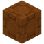 Overlapping Red Sandstone Tiles