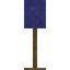 Blue Floor Lamp