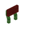 Red Green Bioshroom Raised Seat Back