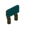 Cyan Cypress Raised Seat Back