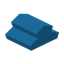Light Blue Concrete Top Roof