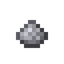 Tiny Pile of Antimony Trioxide Dust