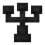 Stone Candelabra