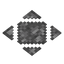 Cobblestone Diamond Paving