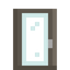Dead Bark Glass Door