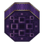 Purple Brass Wrapped Locometal Boiler
