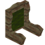 Green Mangrove Fancy Seat Back