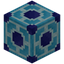 Light Blue Glazed Terracotta Pillar Top