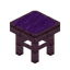 Purple Mahogany Seat