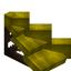 Yellow Longer Flat Roof (Framed)