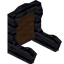 Brown Lunar Fancy Seat Back