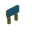Light Blue Yellow Bioshroom Raised Seat Back