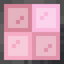 Tiled Pink Stained Glass Pane