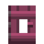 Crimson Glass Door
