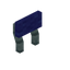Blue Bloom Raised Seat Back