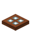 Classic Windowed Acacia Trapdoor