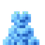 Tall Mystical Light Blue Flower