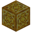 Engraved Raw Gold Block