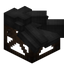 Black Longer Roof Block (Framed)