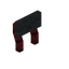 Gray Demonic Raised Seat Back