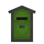 Lime Letter Box