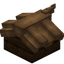 Longer Top Roof Block (Dark Oak)