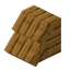 Palm Planks Steep Base Roof