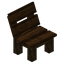 Dark Oak Park Bench