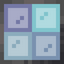 Tiled Blue Stained Glass Pane