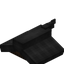Black Longer Top Flat Roof (Framed)
