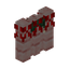 Cherry Fence with Lit Garland